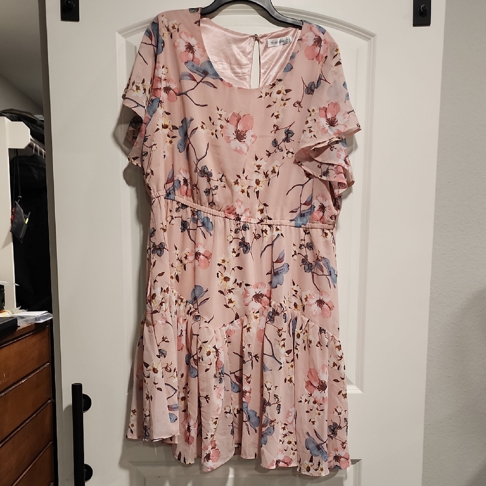 Floral Pink Dress